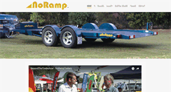 Desktop Screenshot of noramptrailers.com.au