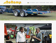 Tablet Screenshot of noramptrailers.com.au